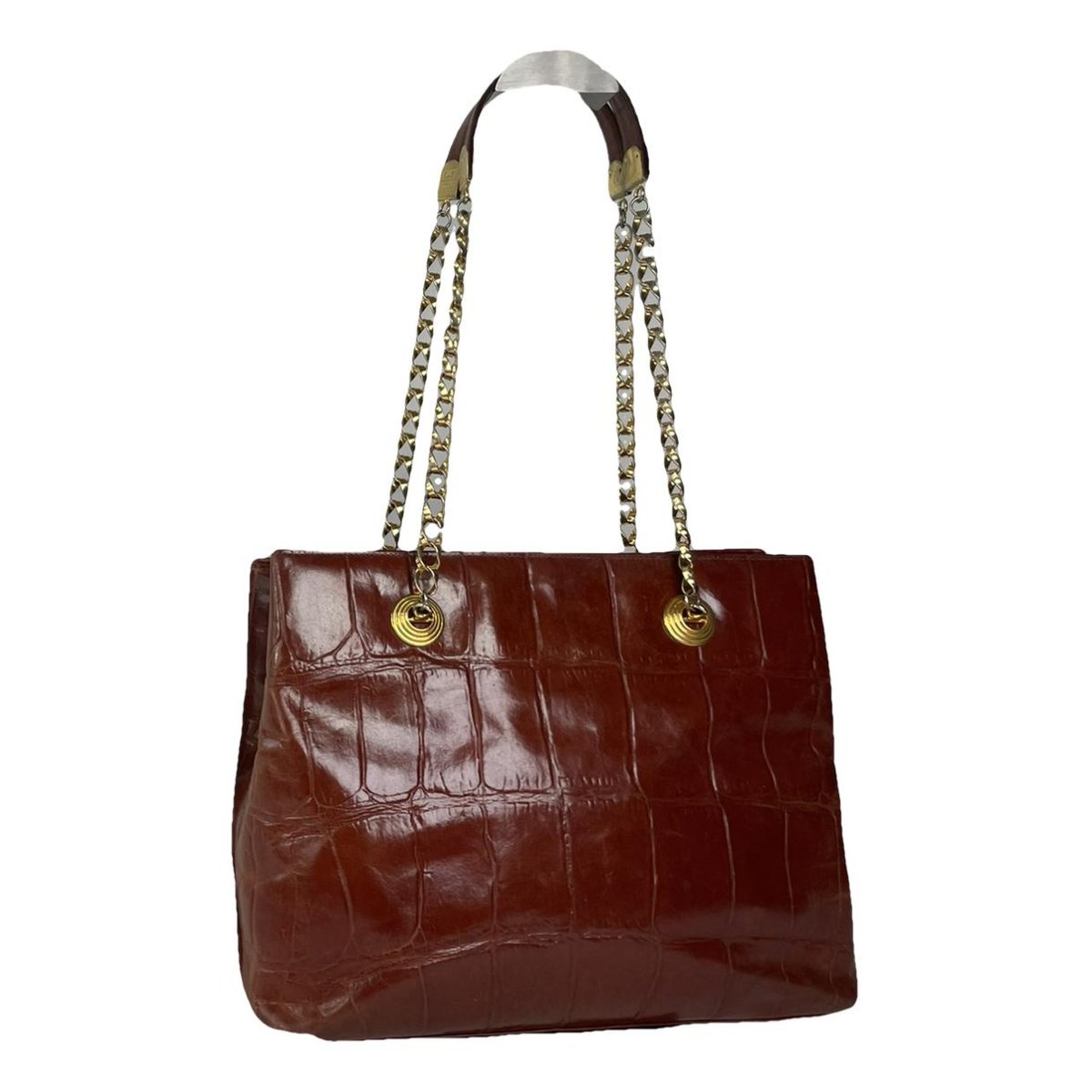 Cut Out leather handbag