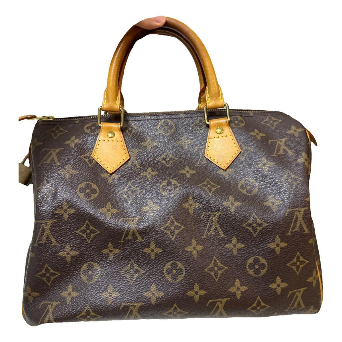 Speedy Bandoulière leather handbag