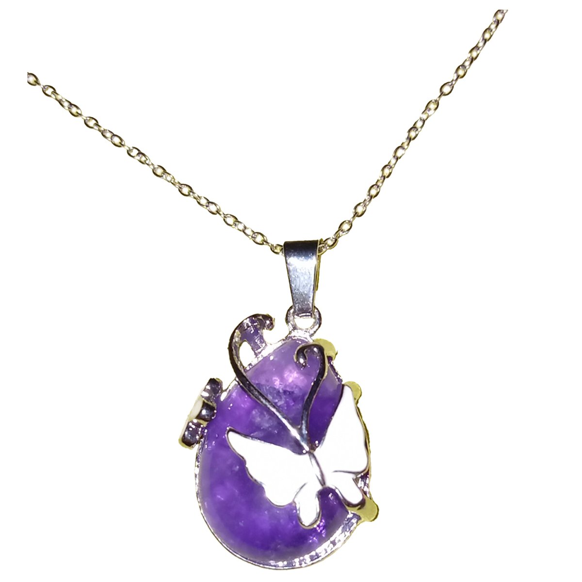 Améthyste pendant
