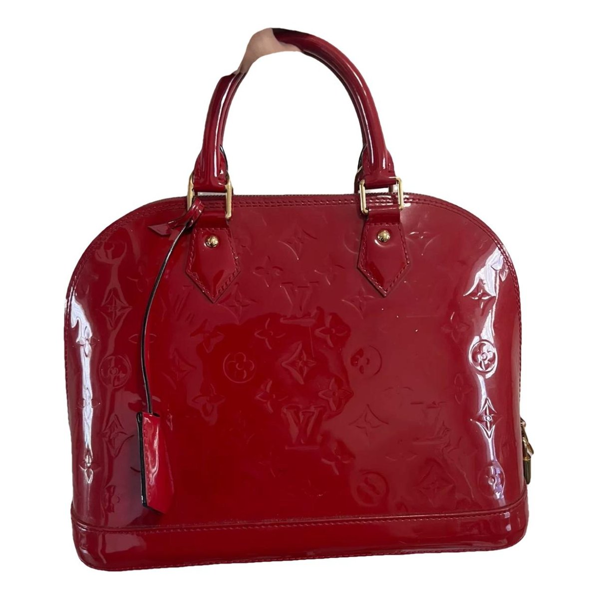 Alma patent leather handbag