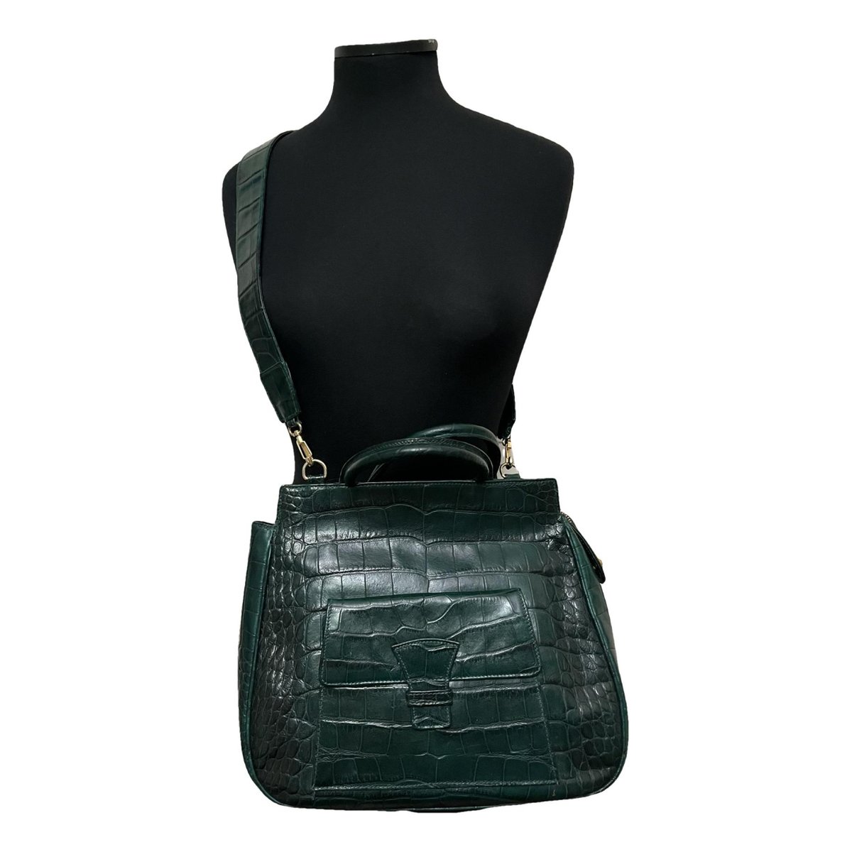 Leather handbag