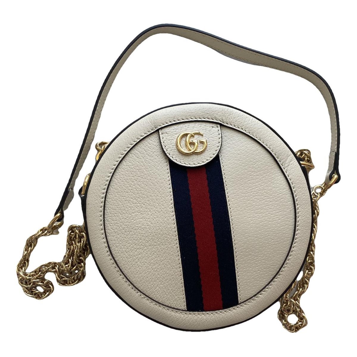 GG Marmont Round leather crossbody bag