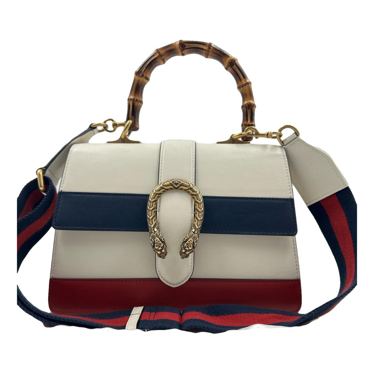 Dionysus Bamboo leather handbag