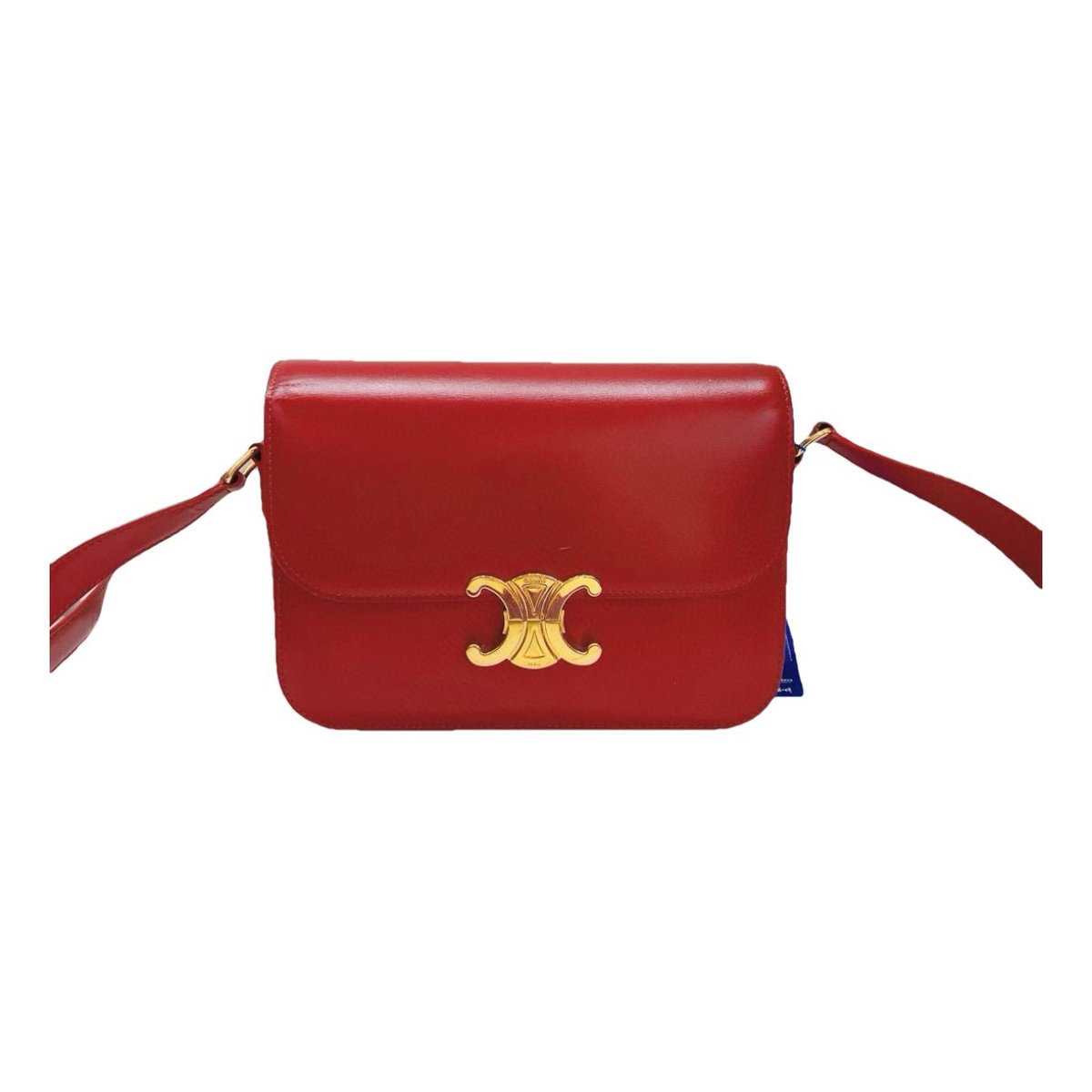 Triomphe leather crossbody bag