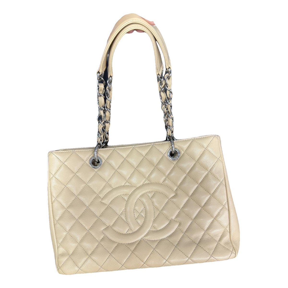 Grand shopping leather tote