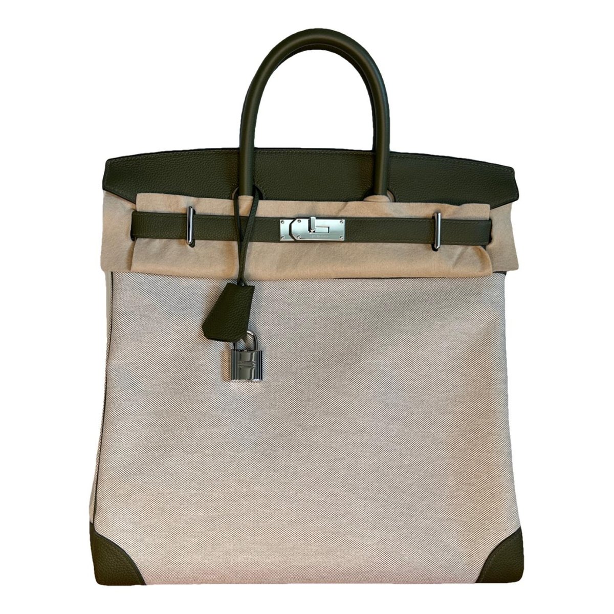 Haut à Courroies leather handbag