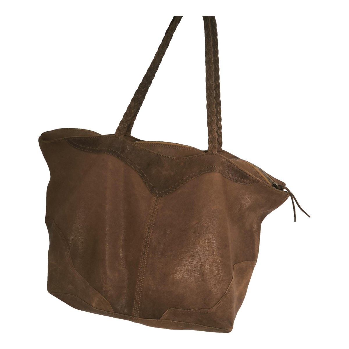 Daily leather tote