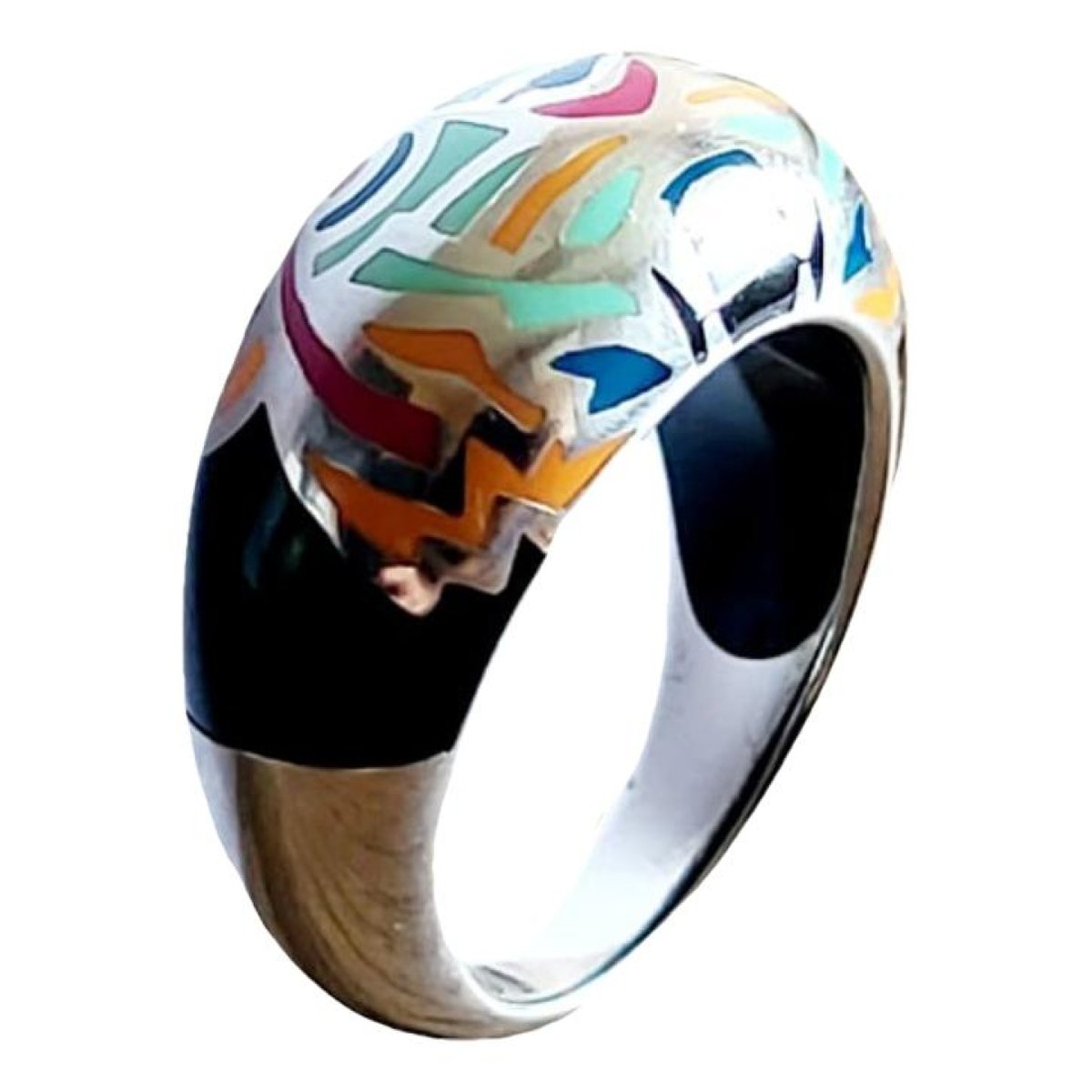 Tigre silver ring