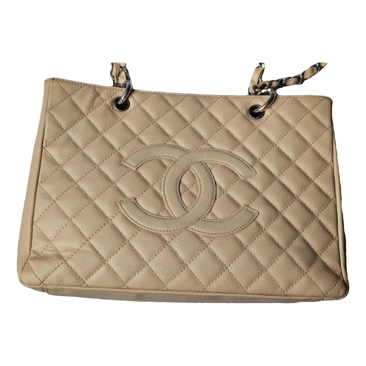 Grand shopping leather tote