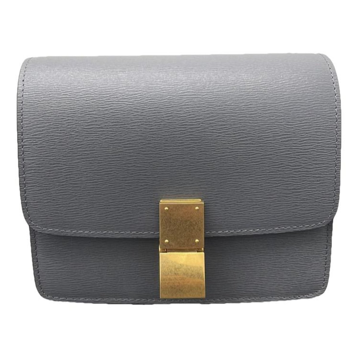 Classic leather crossbody bag