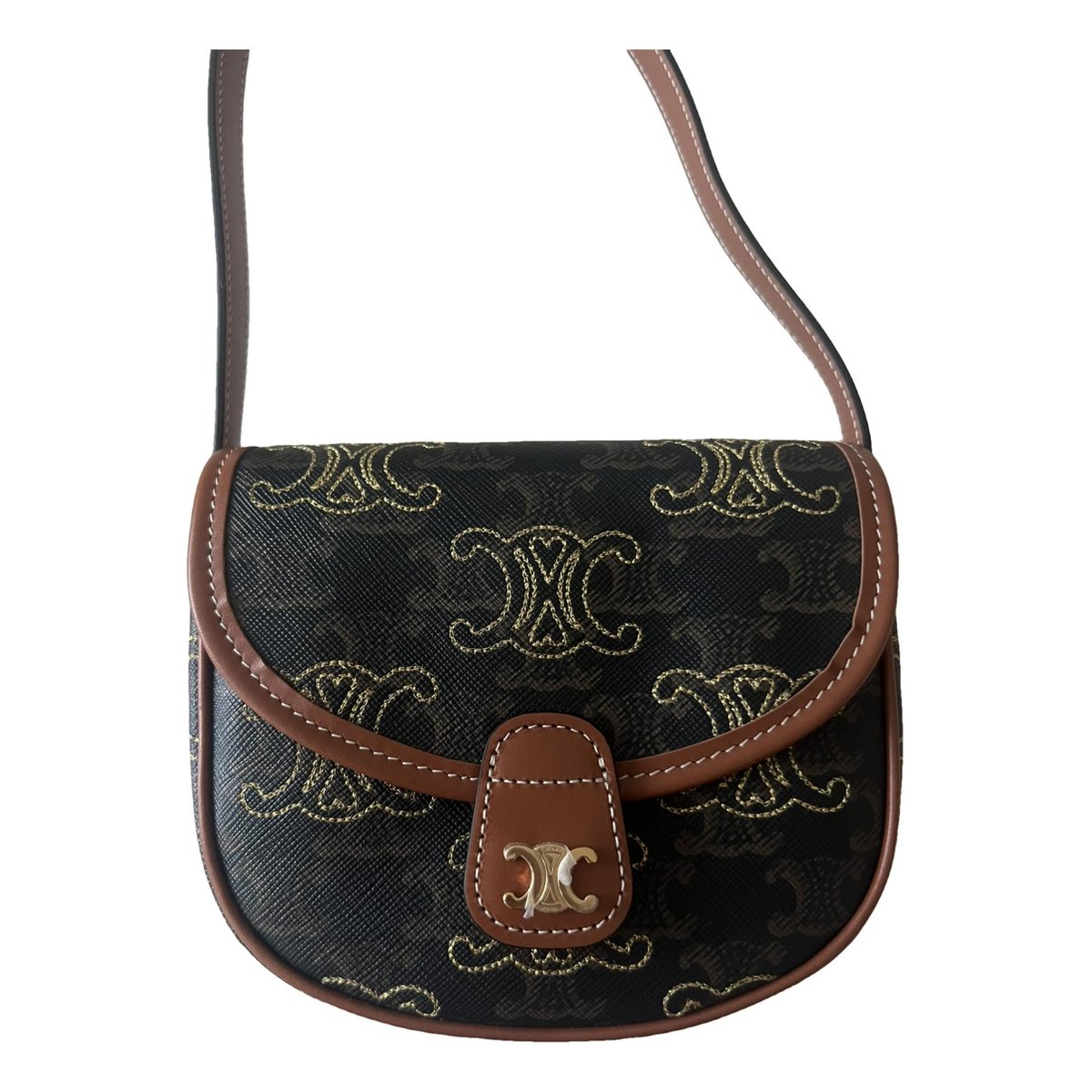 SAC 16 BESACE leather handbag