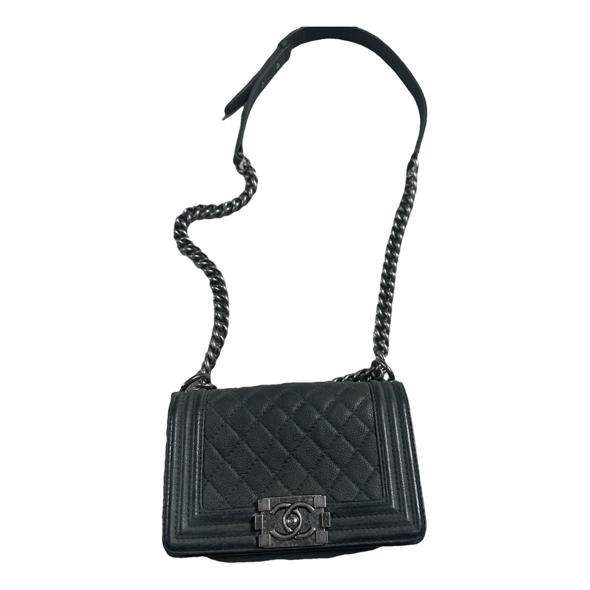 Boy leather crossbody bag