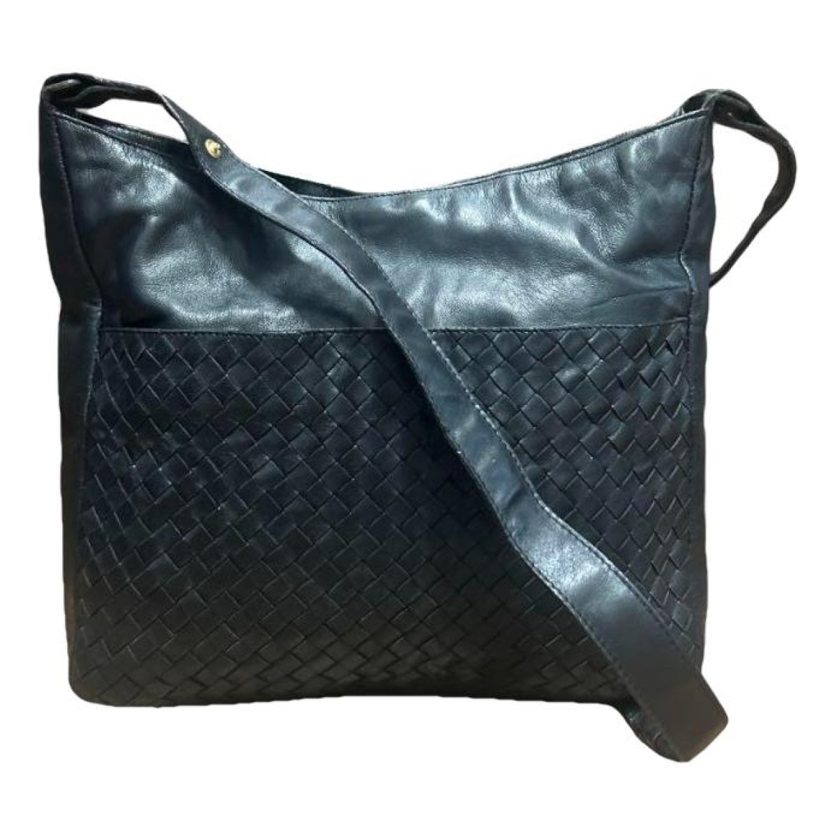 Cassette Padded leather handbag
