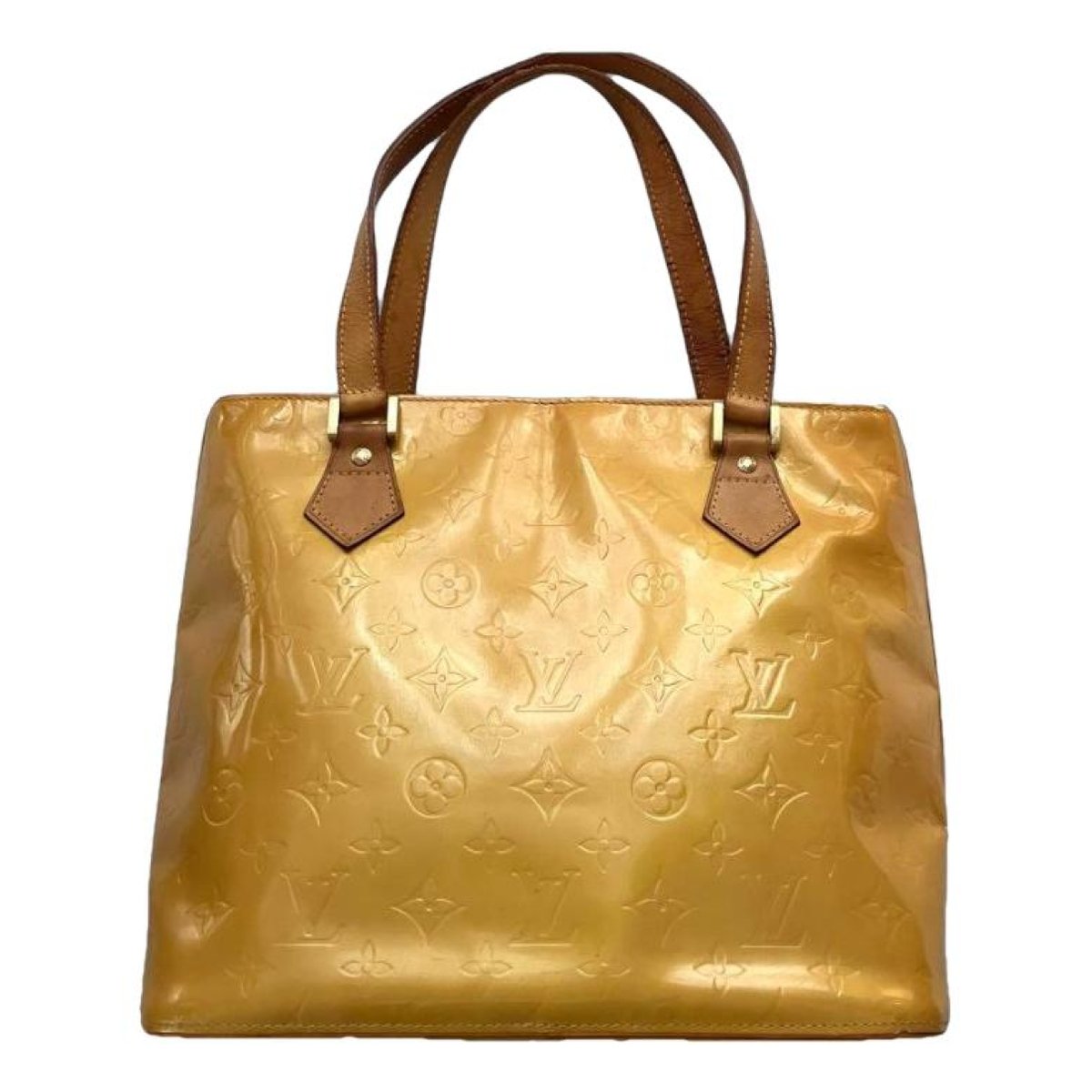 Croissant leather handbag