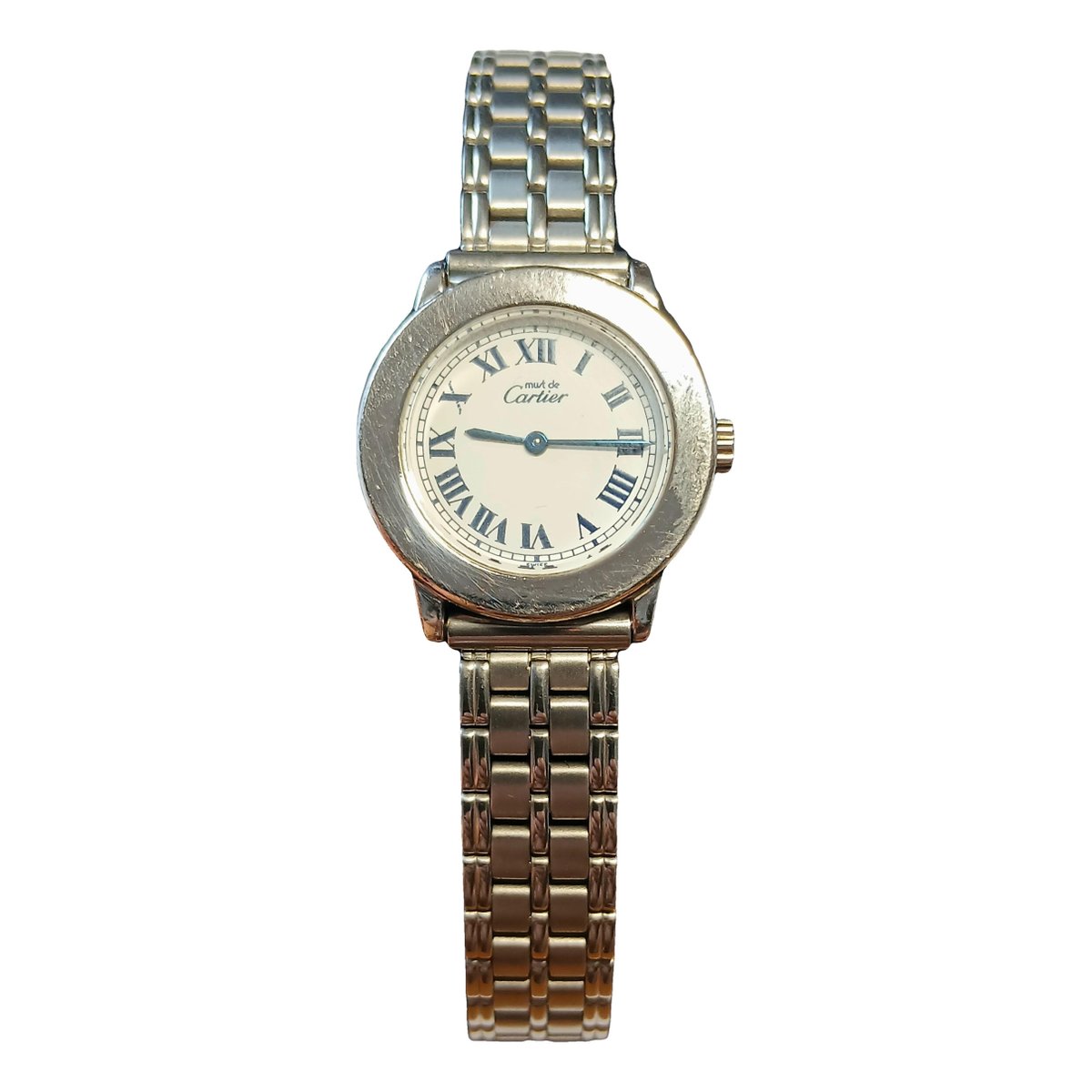 Ronde Solo silver watch