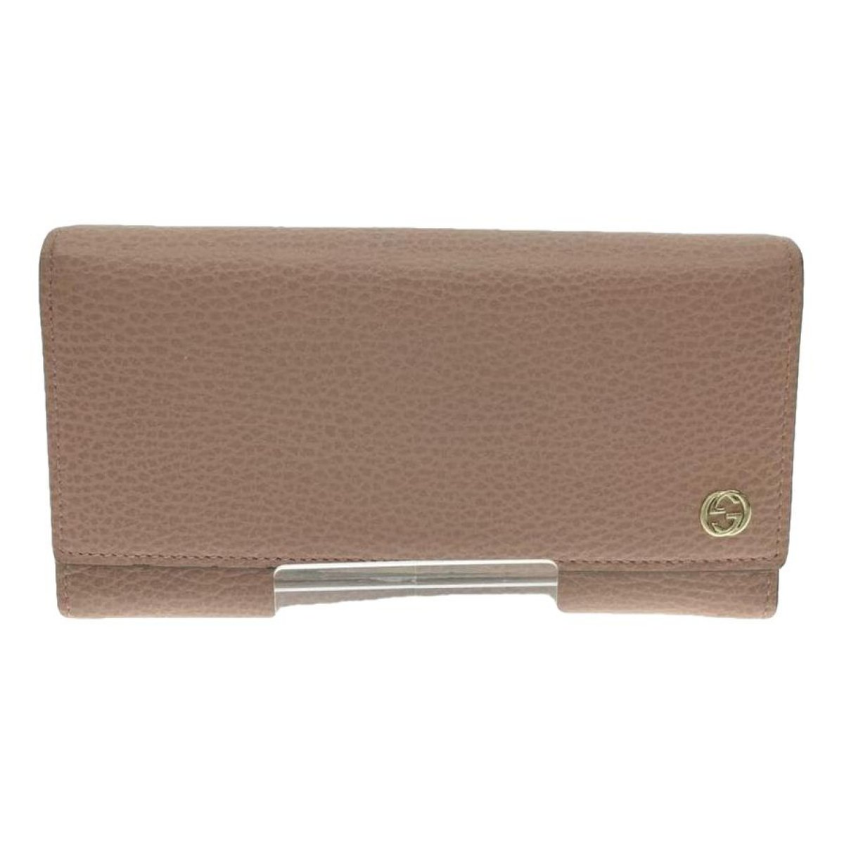 Interlocking leather wallet