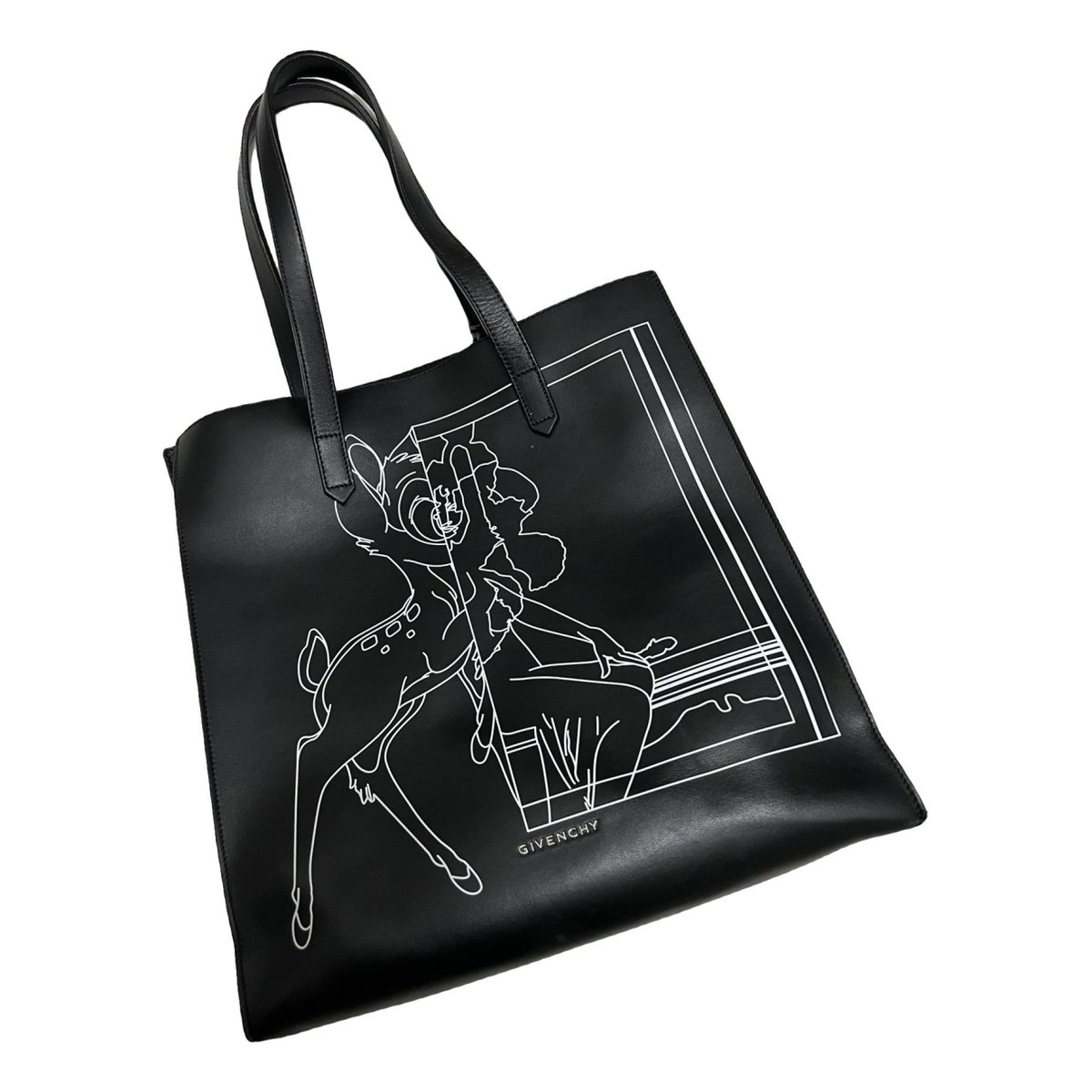 G Tote leather tote