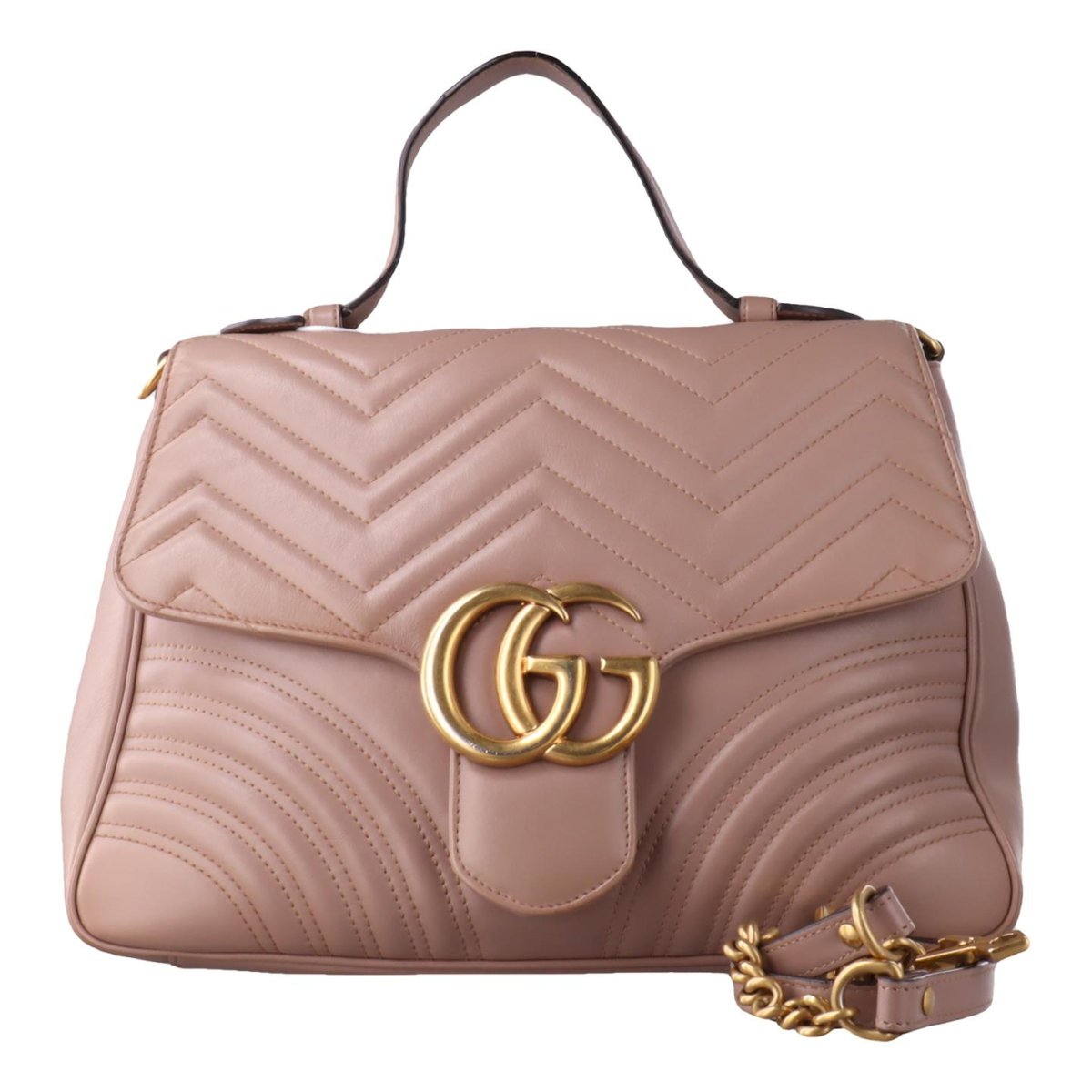 GG Marmont Flap leather handbag