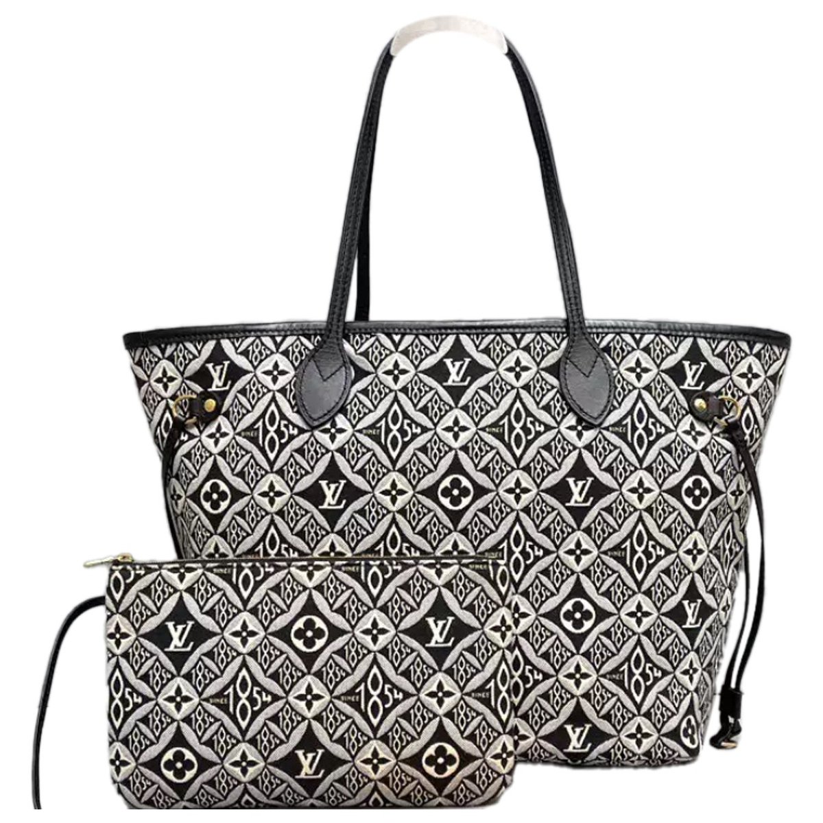 Neverfull leather tote