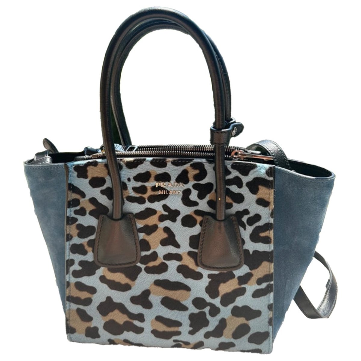 Paradigme pony-style calfskin handbag
