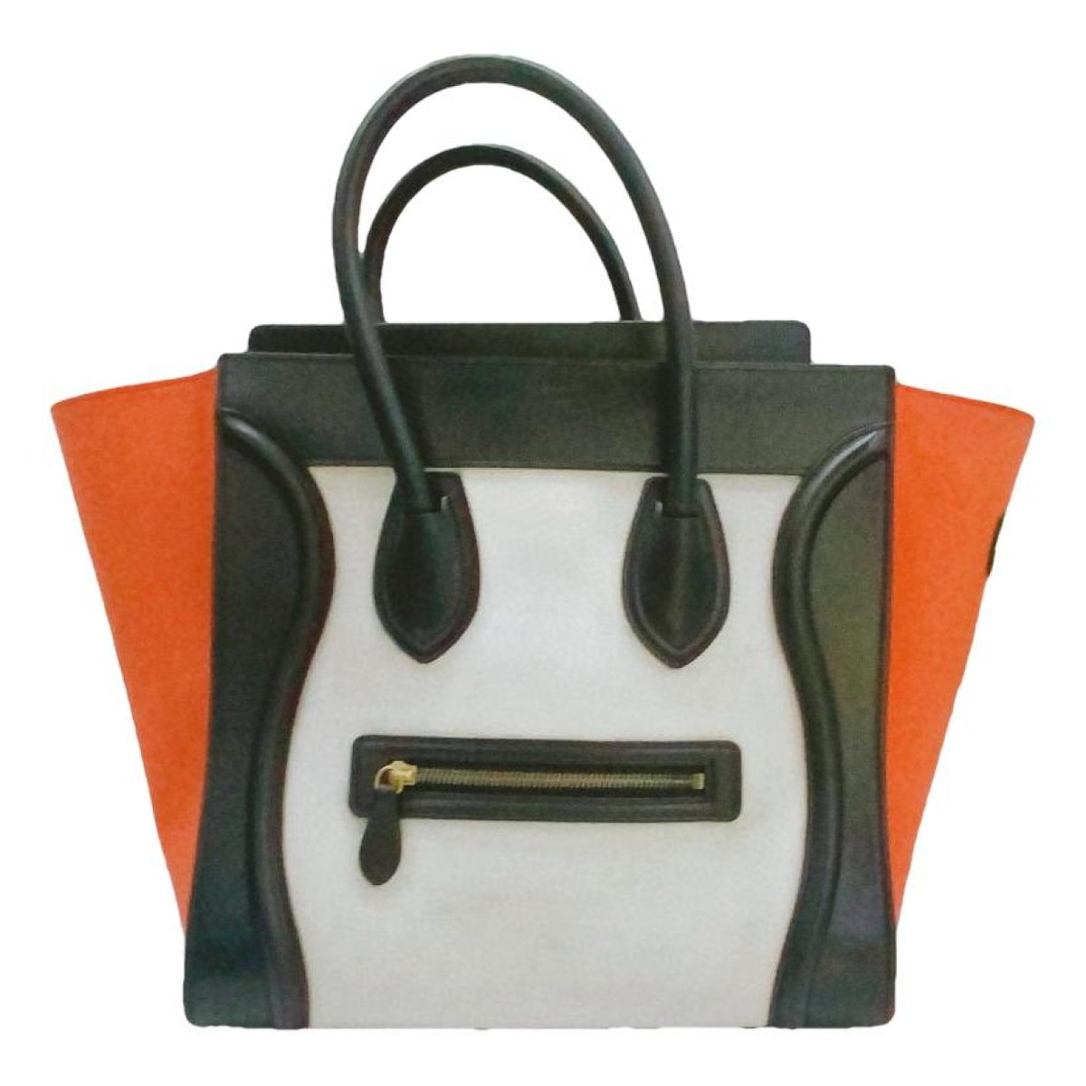 Luggage leather handbag