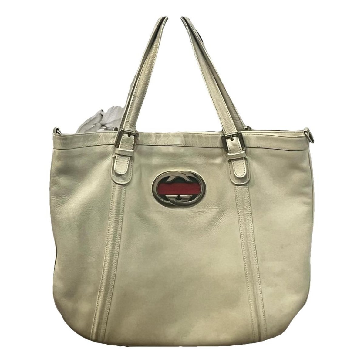 Britt leather handbag