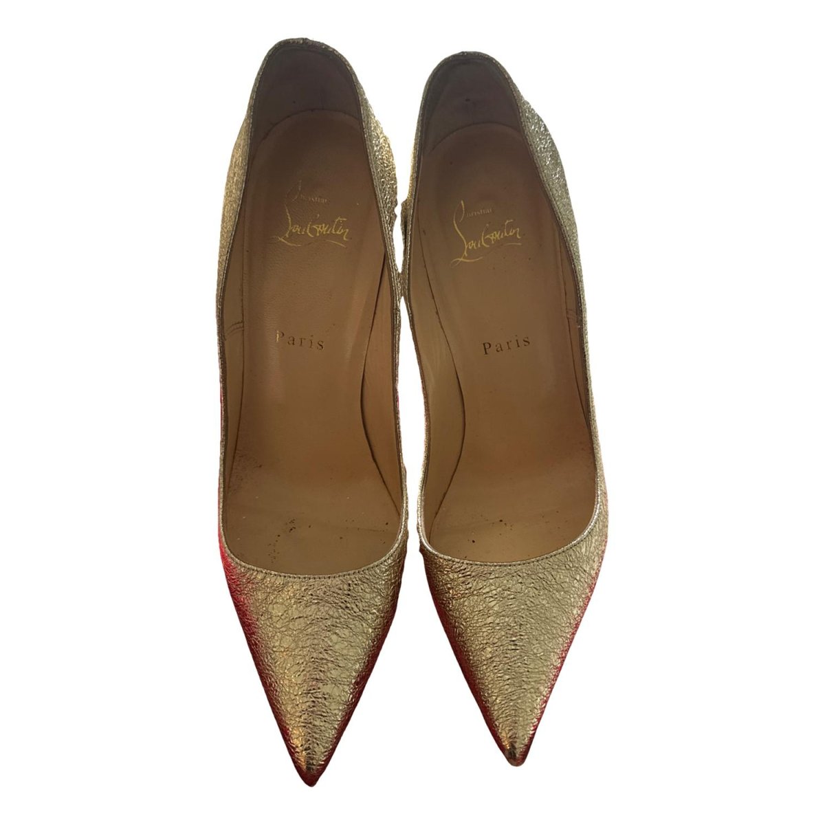 Corneille leather heels