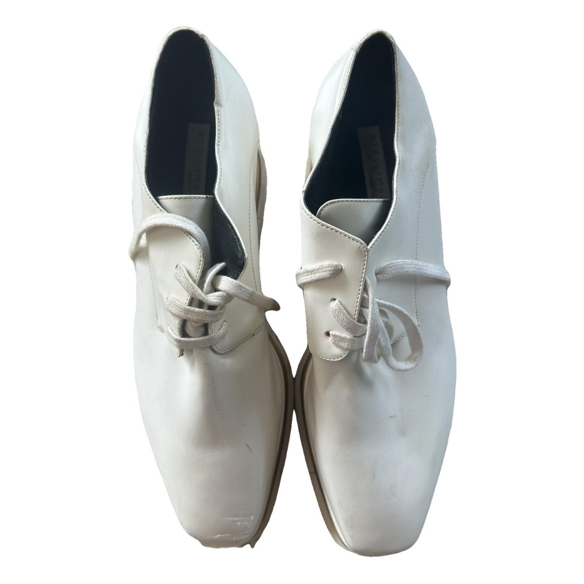 Elyse vegan leather lace ups