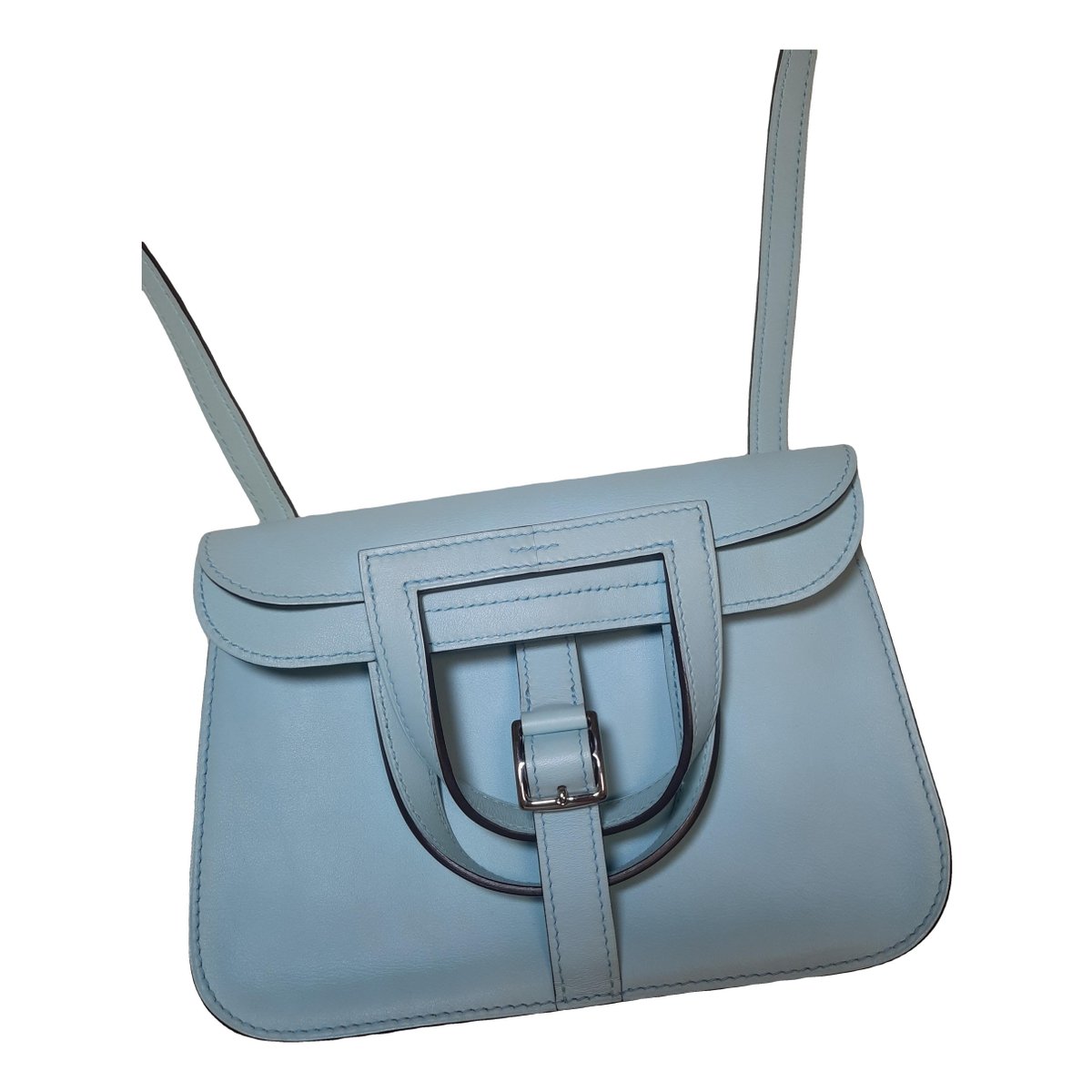 Halzan leather crossbody bag