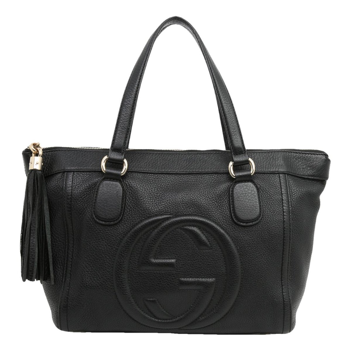 Soho Top Handle leather tote