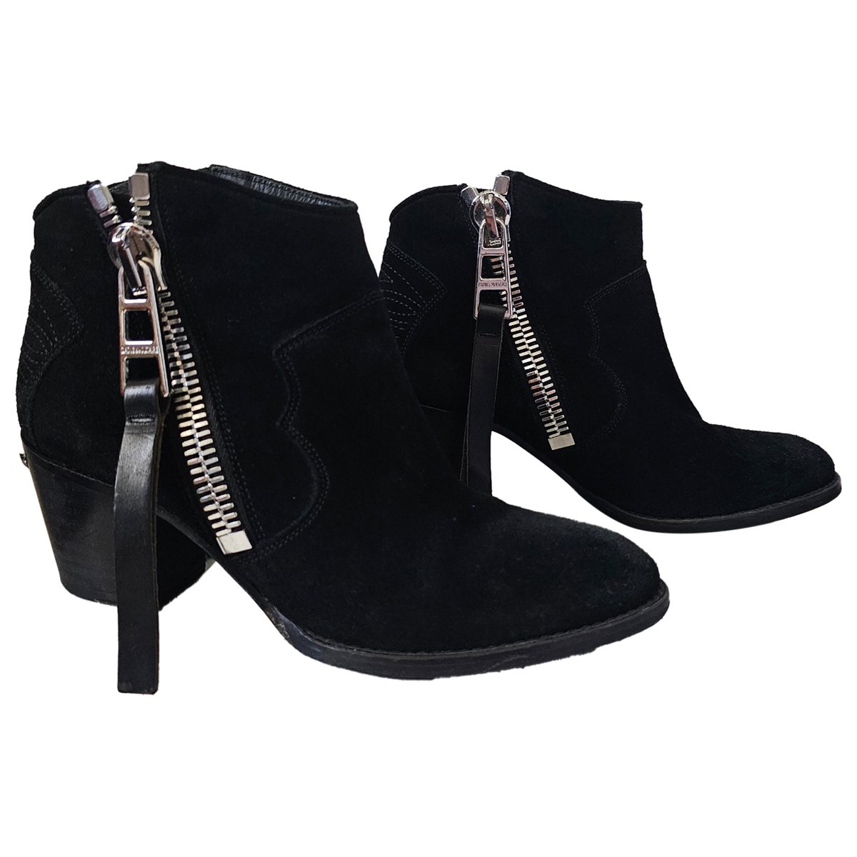 Abby leather biker boots