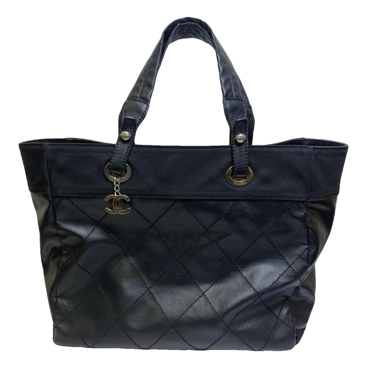 Paris-Biarritz cloth handbag