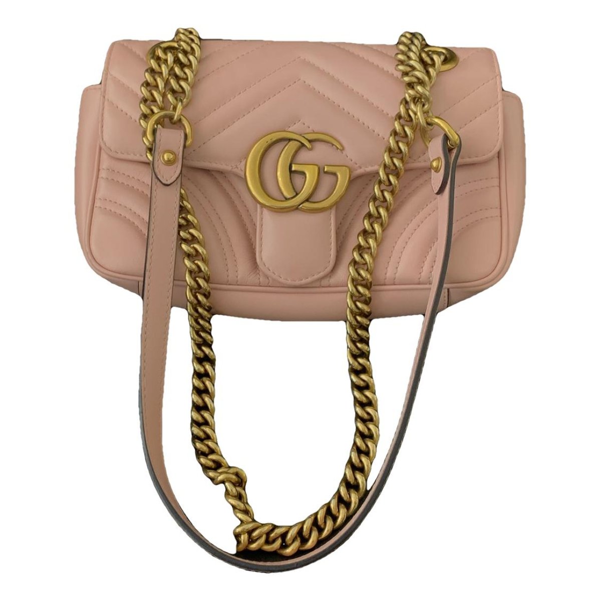 GG Marmont Flap leather crossbody bag