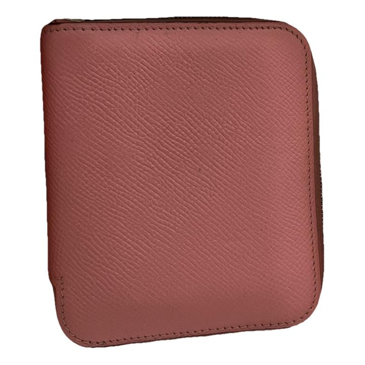 Silk'in leather wallet
