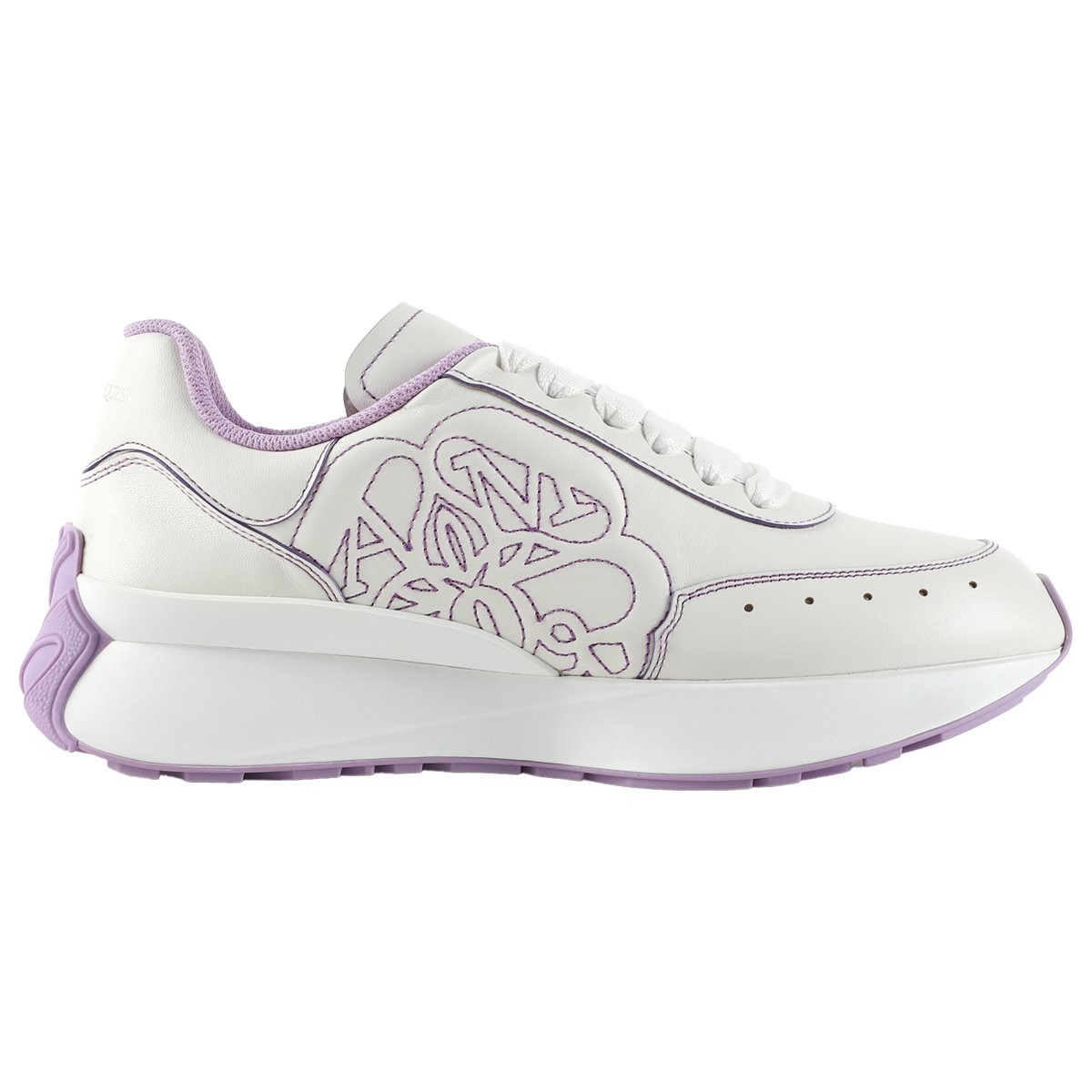 Sprint Runner leather trainers