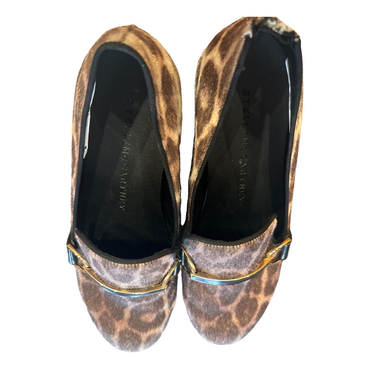 Binx faux fur trainers