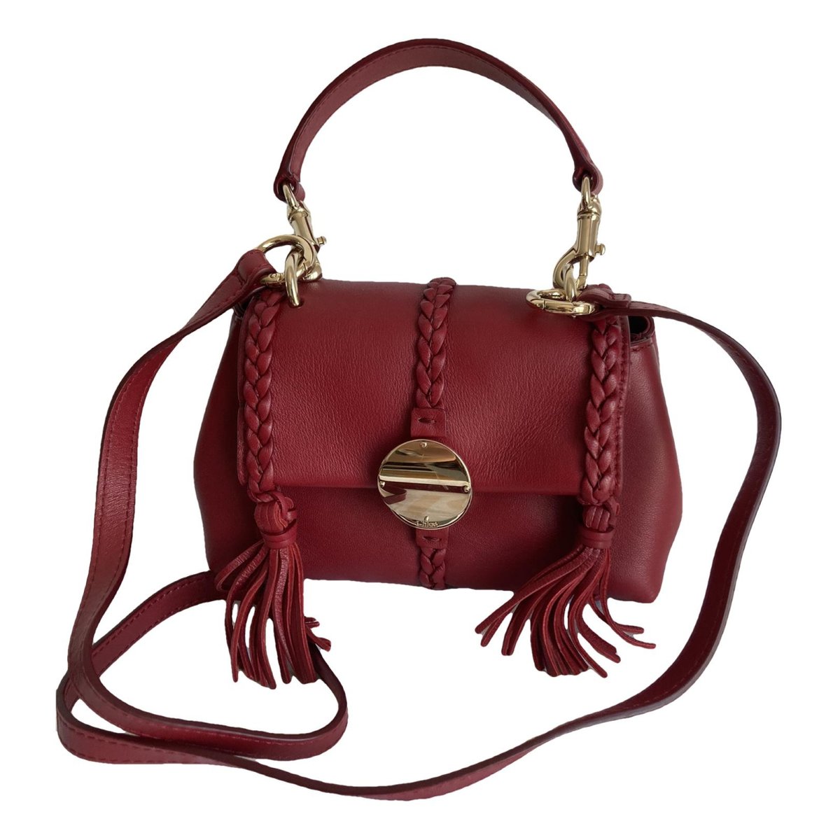 Penelope leather handbag