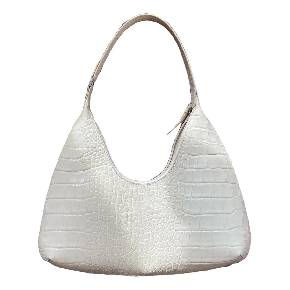 Amber leather handbag