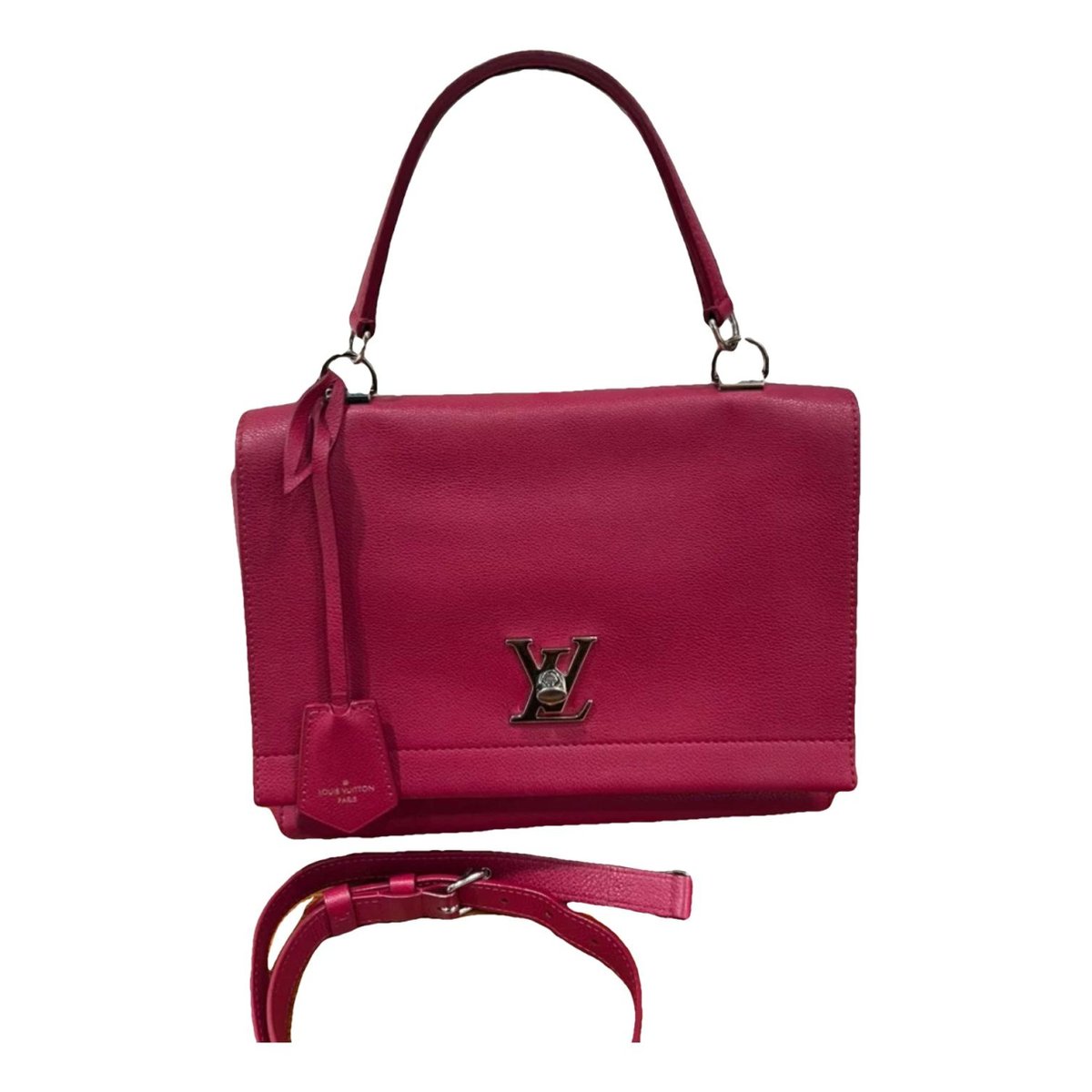 Lockme leather handbag