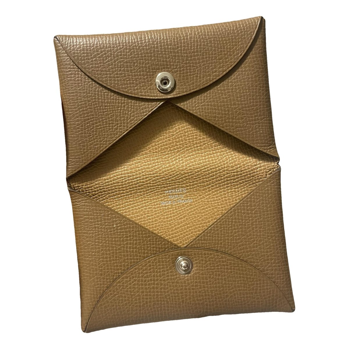 Calvi leather card wallet