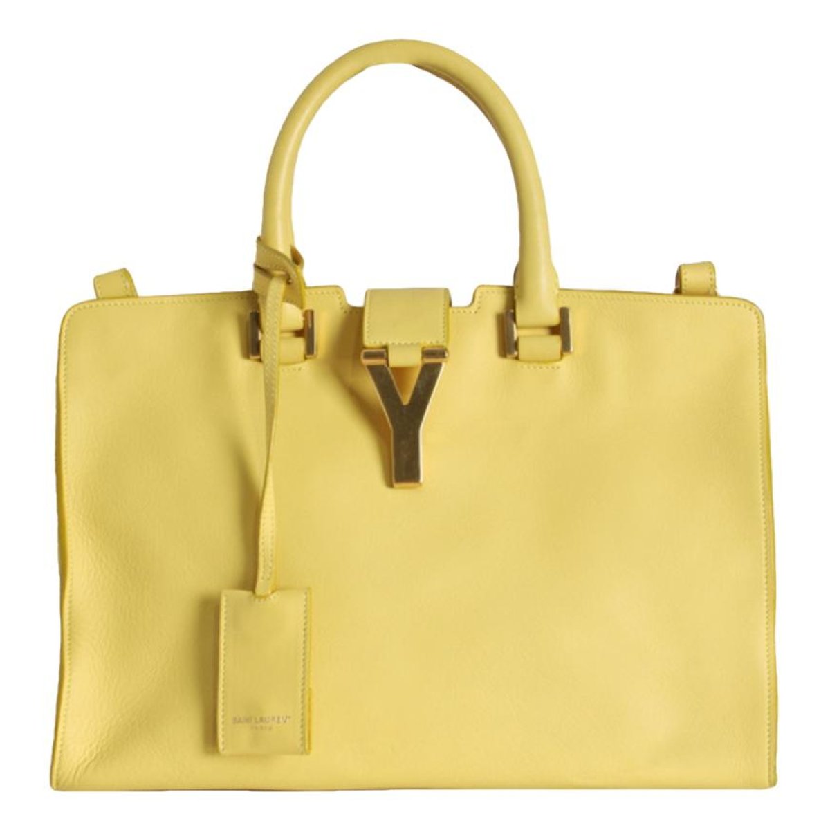 Cabas Rive Gauche leather handbag