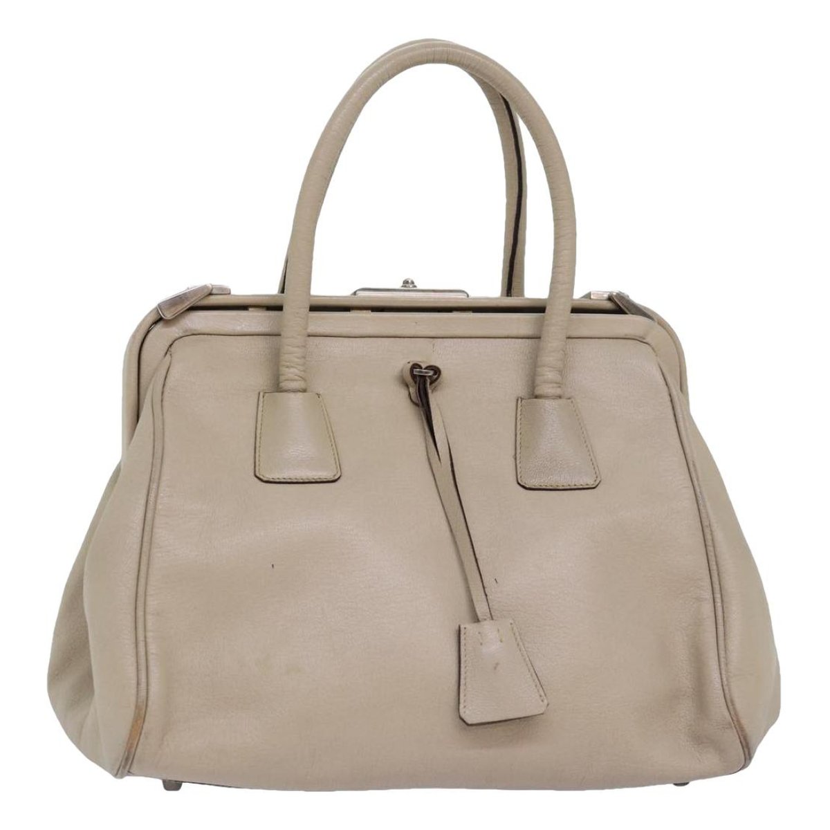 Bibliothèque leather handbag