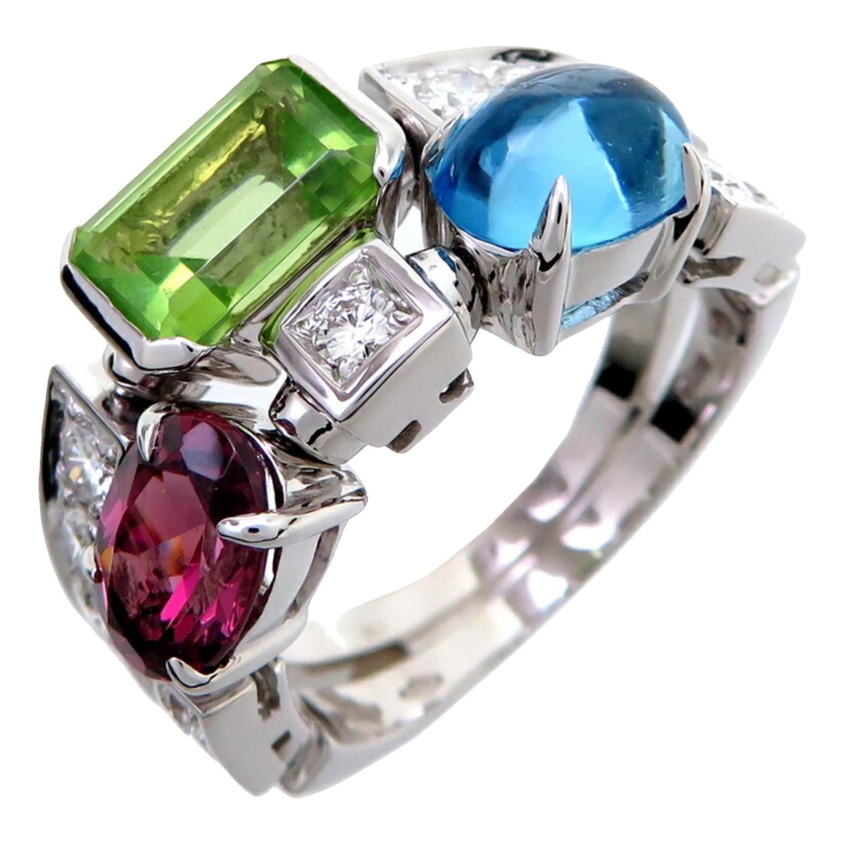 Allegra white gold ring