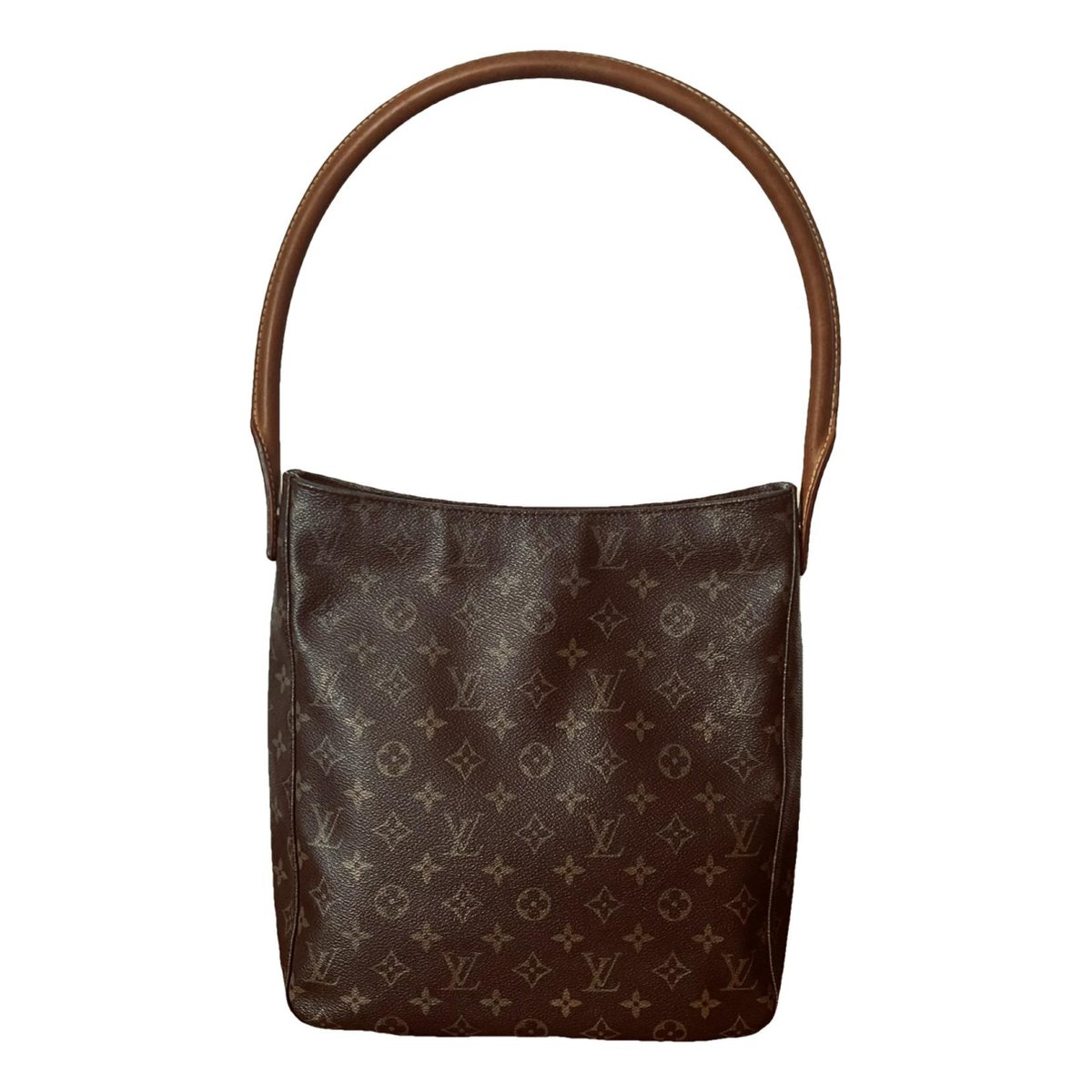 Looping cloth handbag