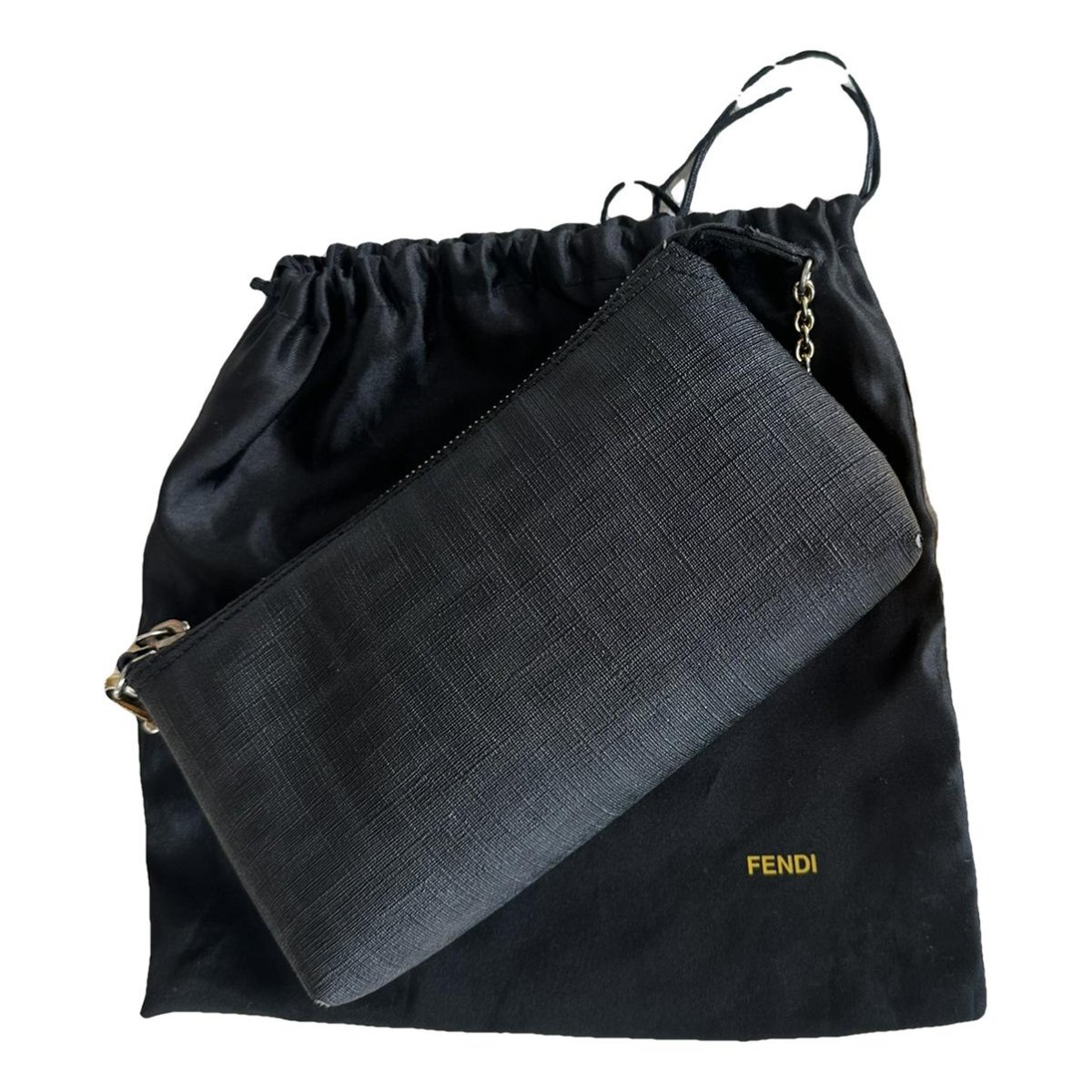Baguette Chain leather handbag