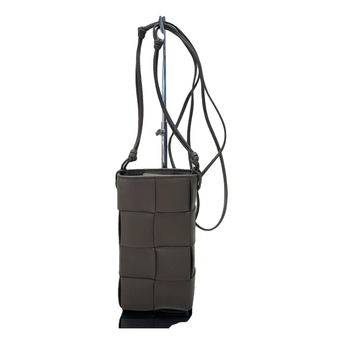Cassette leather crossbody bag