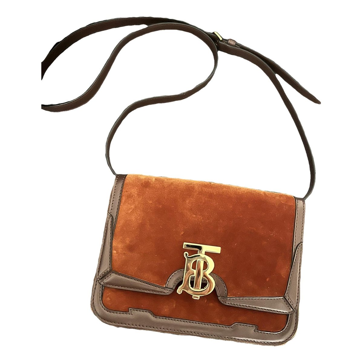 TB Bag Small velvet handbag