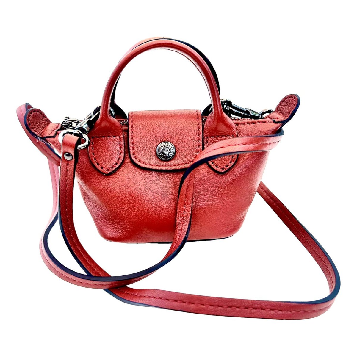 Heritage pony-style calfskin mini bag