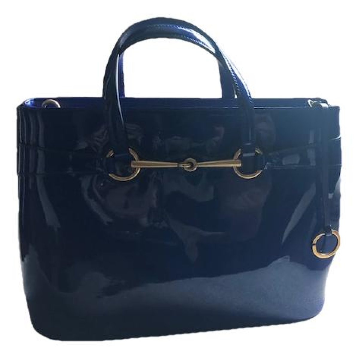 Bright Bit leather handbag