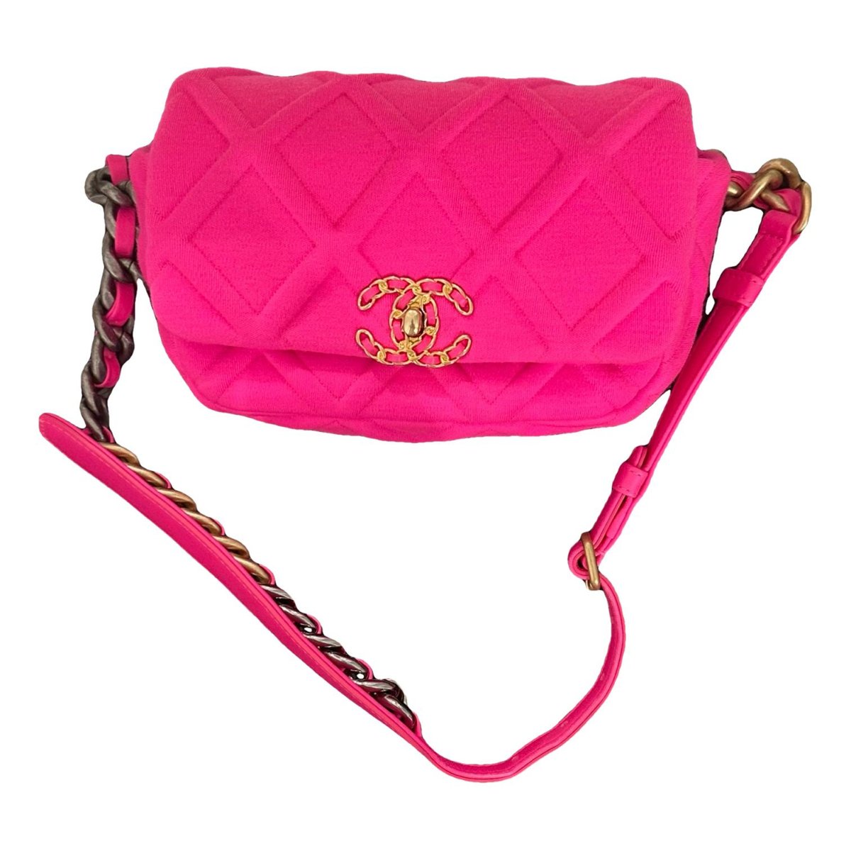 Chanel 19 wool handbag
